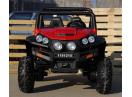 UTV electric pentru 2 copii Golf-Kart 4x 45W 2x12V cu Bluetooth #RED